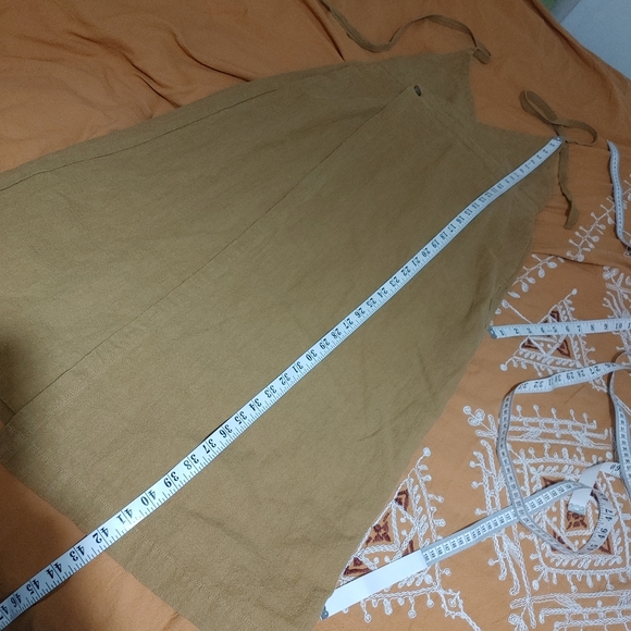 IENA LA BOUCLE Cotton Linen Cloth Wrap Dress Size 36 - Picture 13 of 13